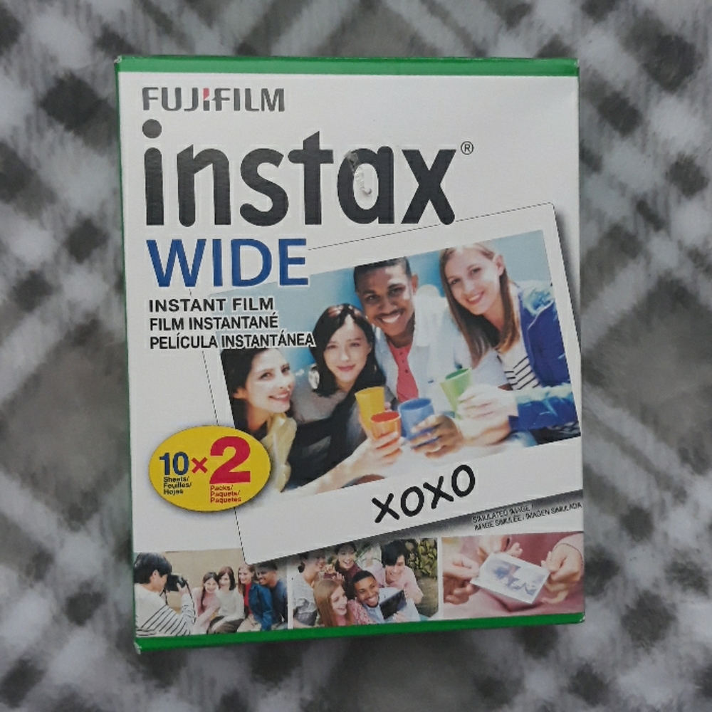 Fujifilm Wide Instax Film (20 sheets)